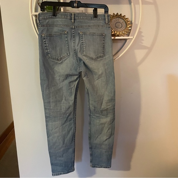 EVERLANE Women's 29 High Rise Ankle Light Wash Denim Jeans - Picture 2 of 6